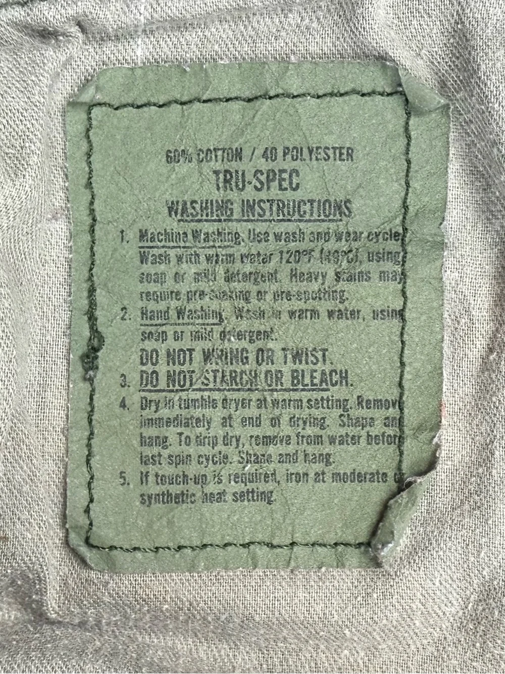 Vintage tru spec